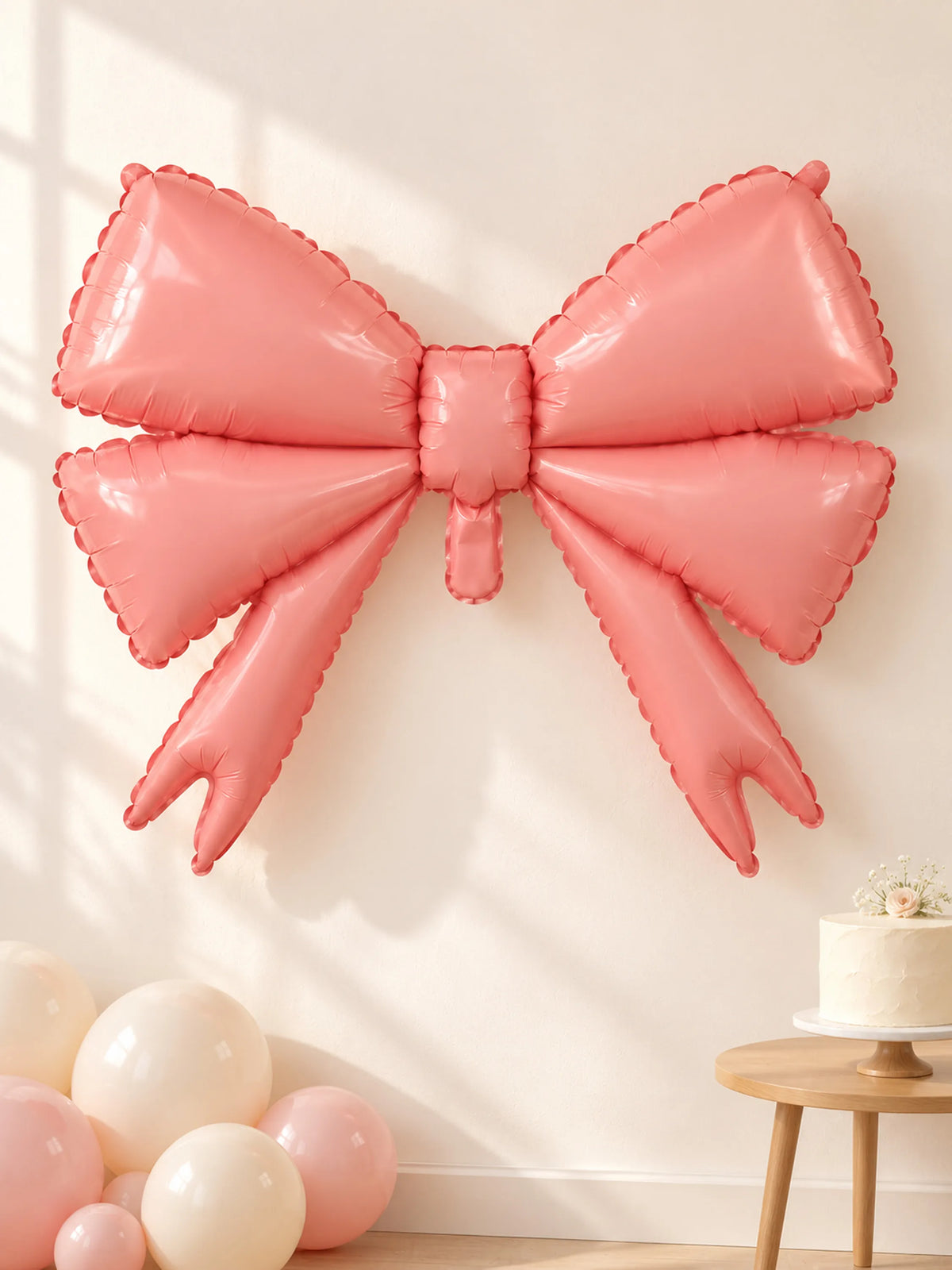 Bow Foil Balloon Mylar Party Decor 1-Piece