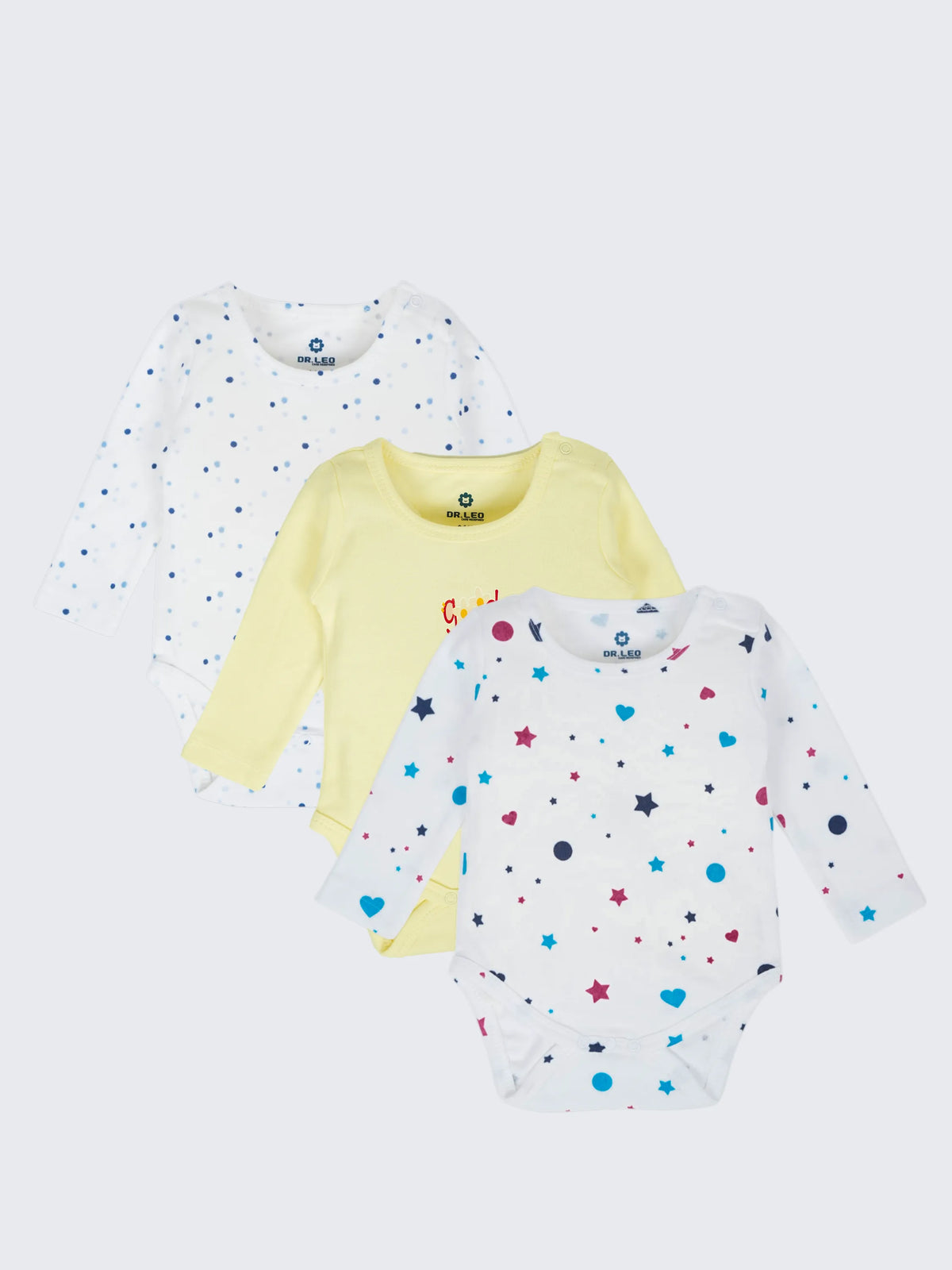 Baby Bodysuit 3 Piece Combo - New Born