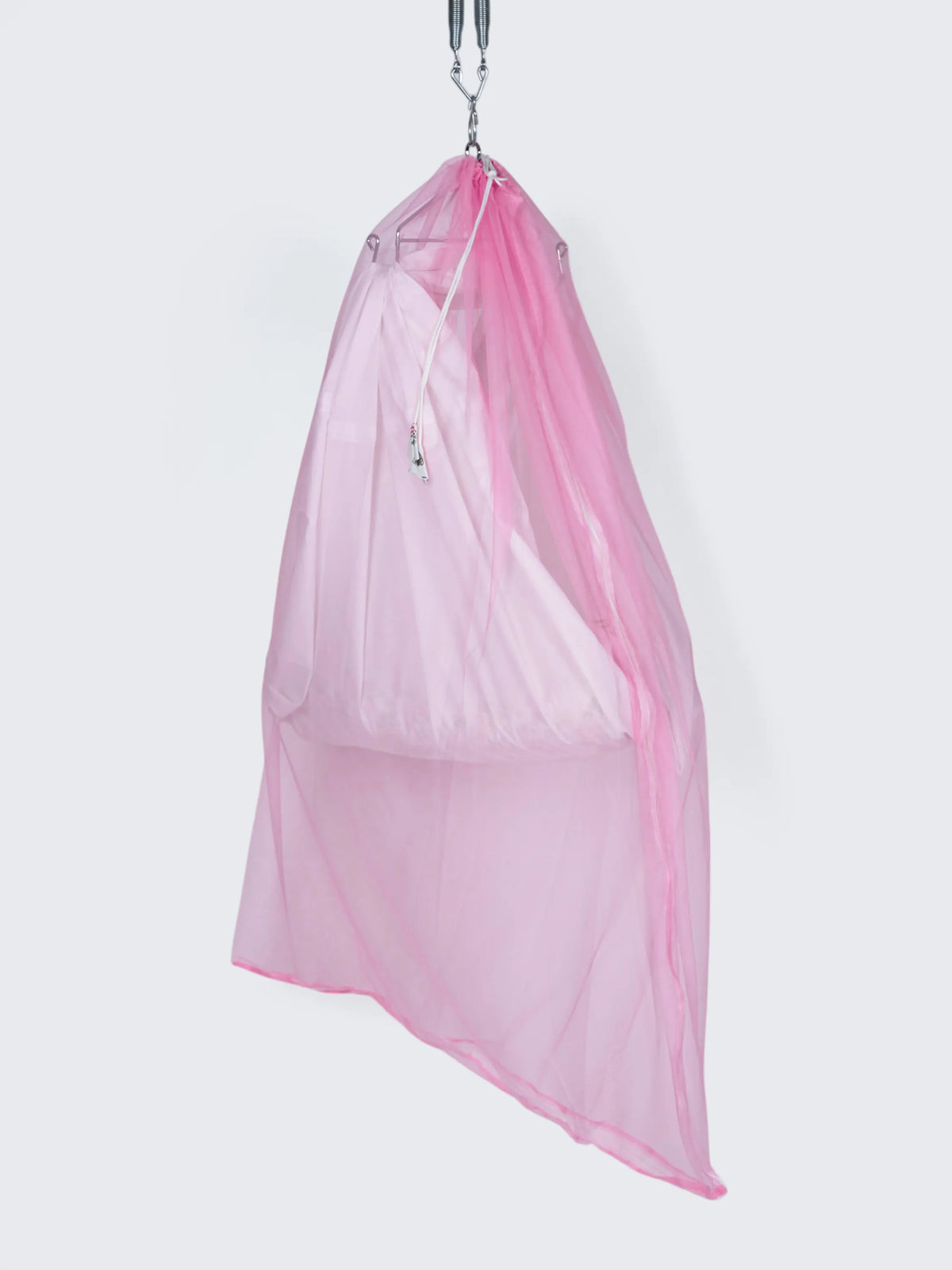 Soft Mosquito Cradle Net - Pink