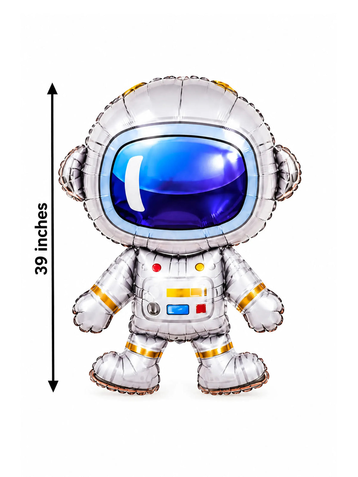 Space Astronaut Birthday Foil Balloon Set – 5 Pcs