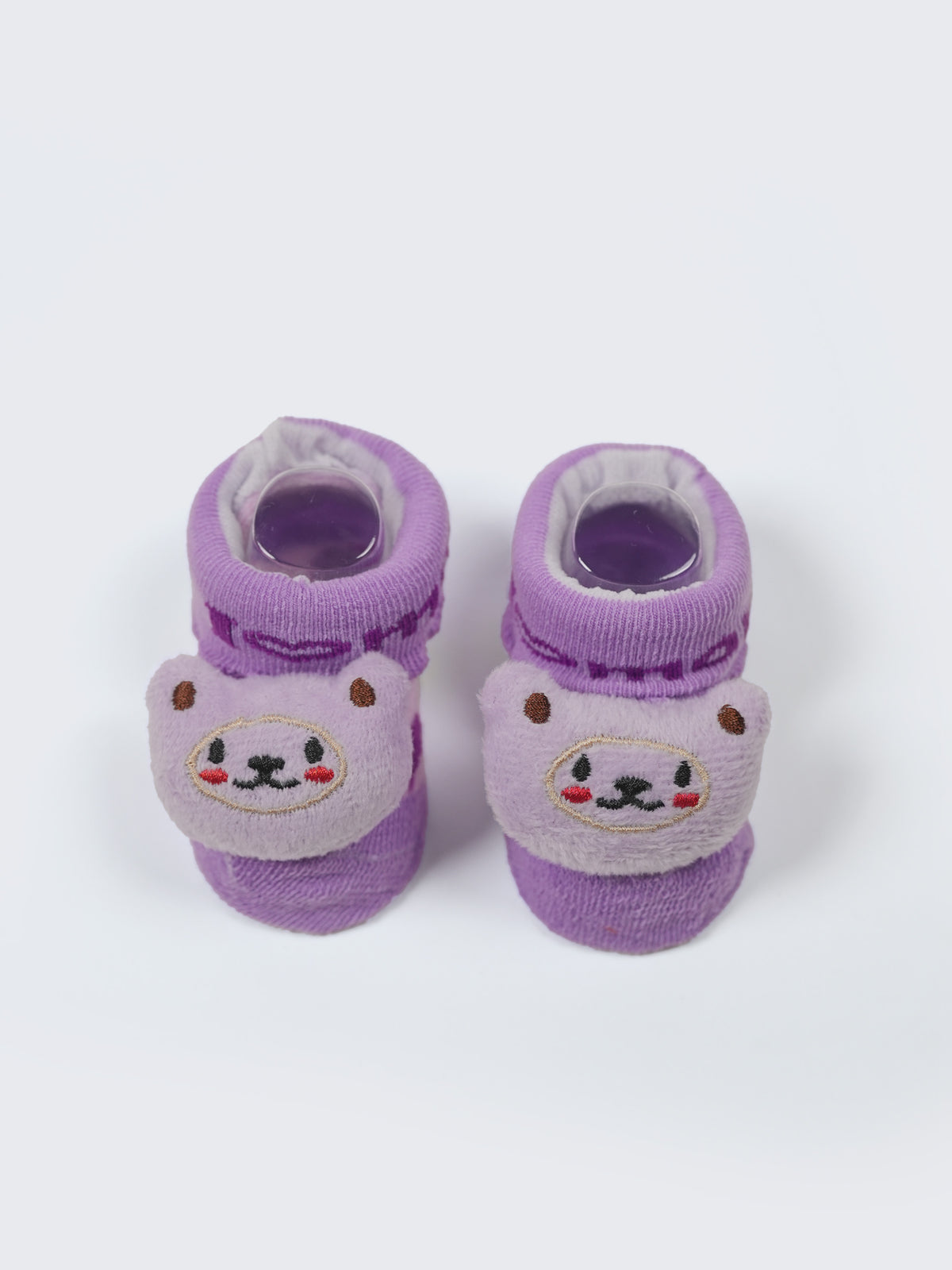 Baby Plush Rattle Socks Football & Bear Design