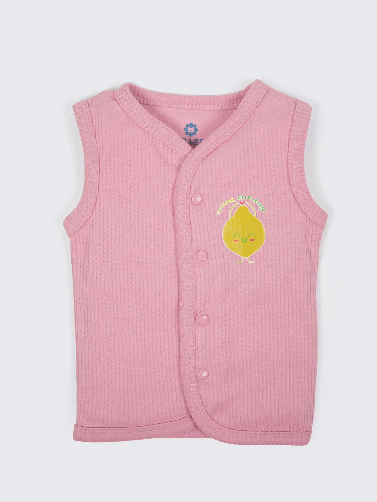 Baby Sleeveless Jabla & Shorts Set - Pink