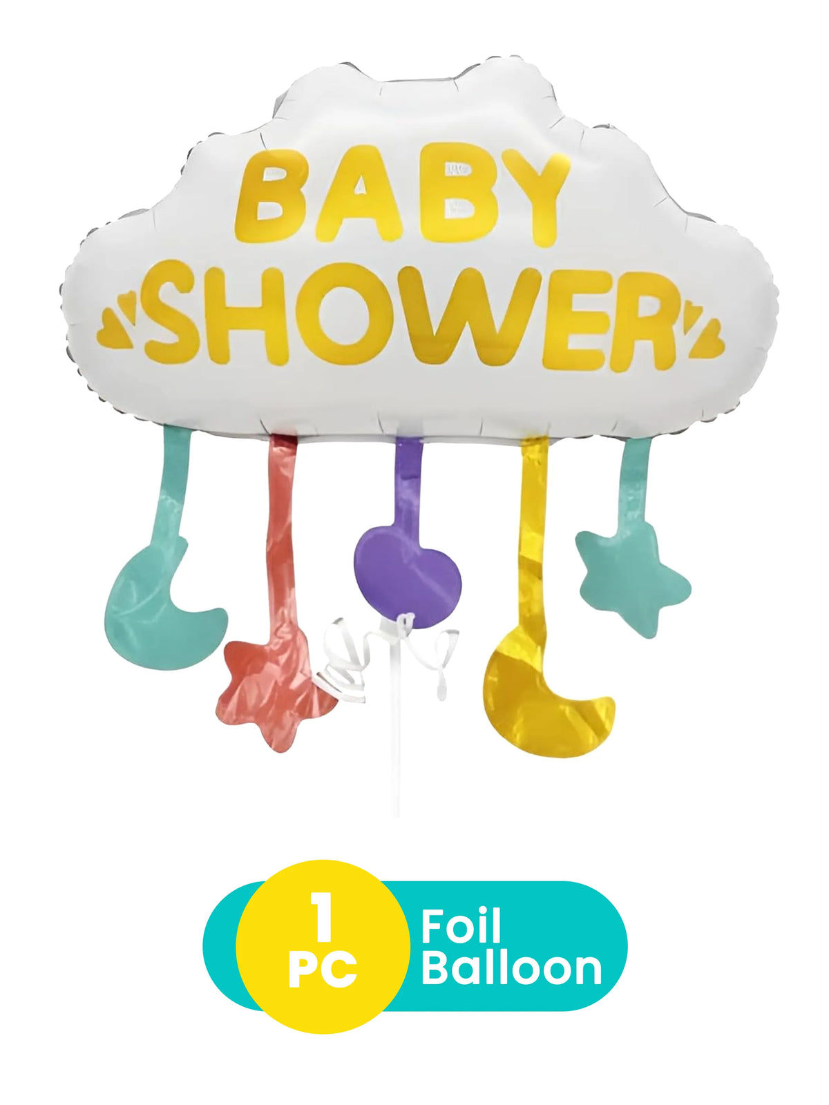 Baby Shower Cloud Foil Balloon
