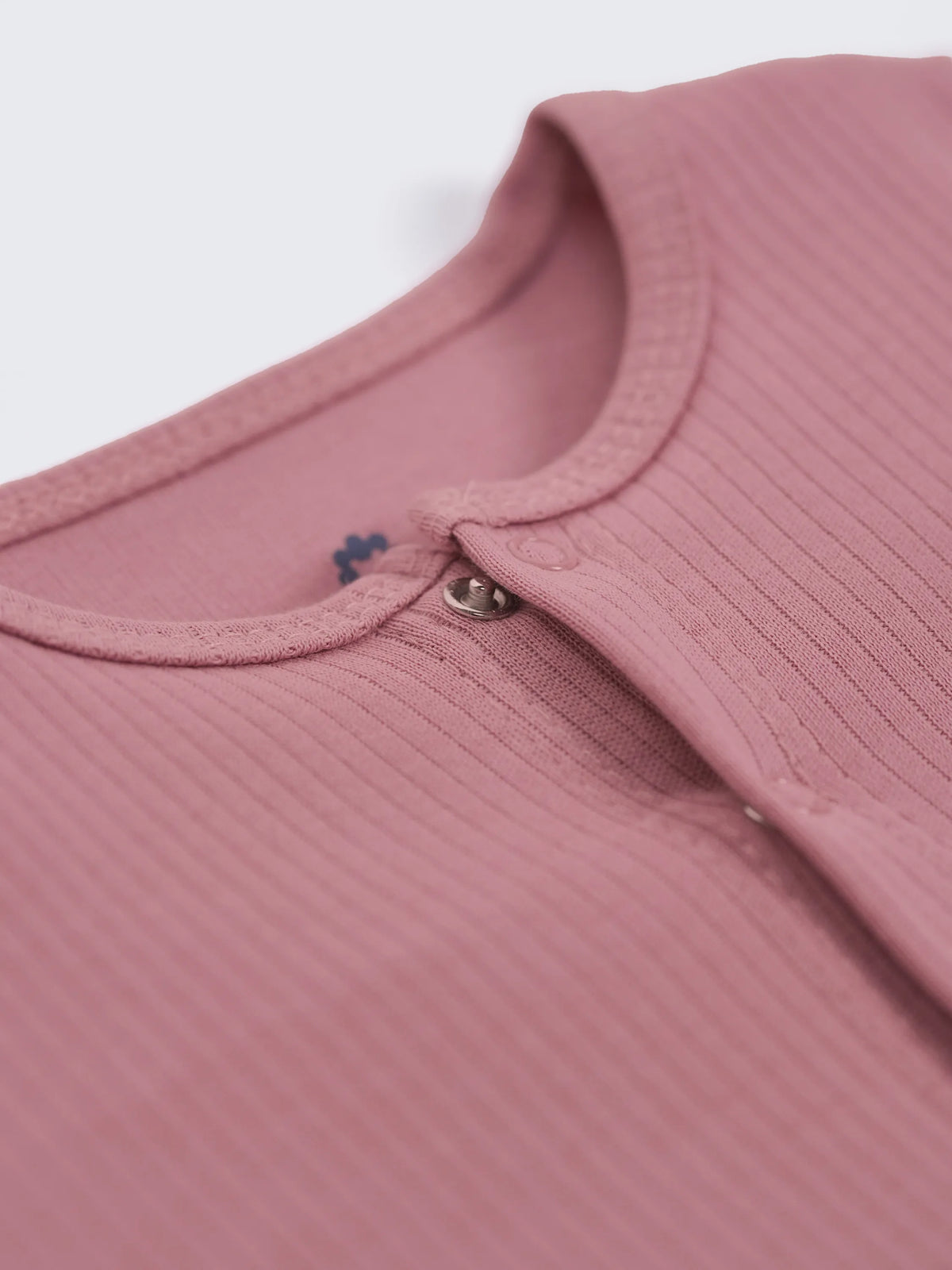 Unisex Solid Baby Sleepsuit - Pink