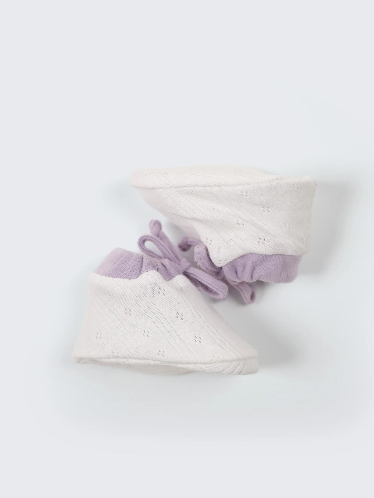 Baby Booties & Mittens Combo Set – 3 Pairs