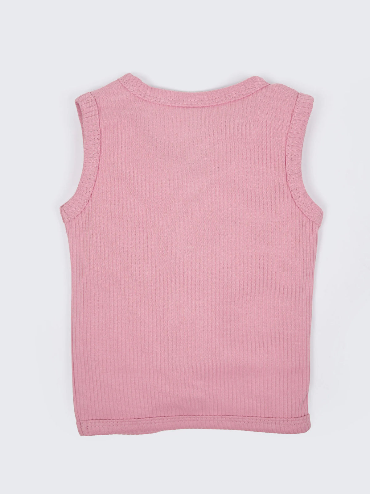 Baby Sleeveless Jabla & Shorts Set - Pink
