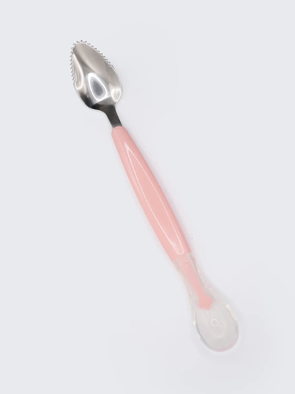 Baby Fruit Feeder Spoon with Protective Cover – Pink