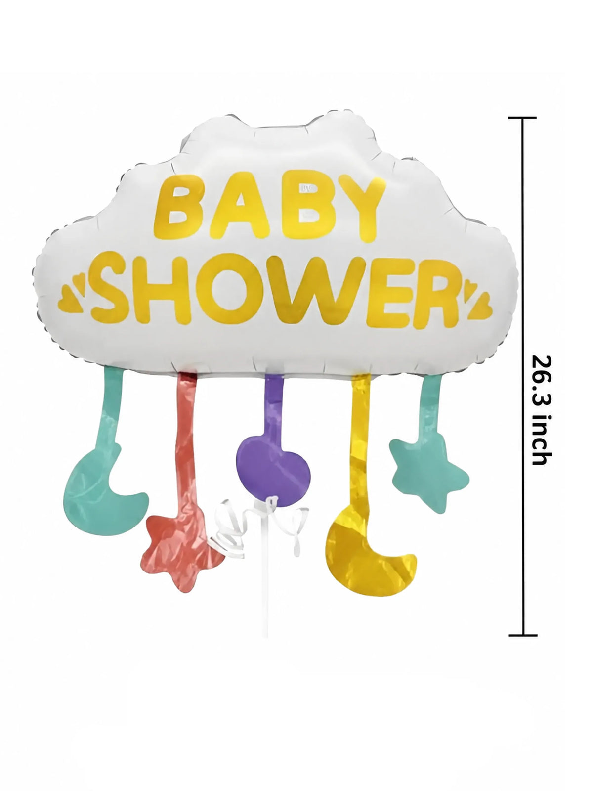 Baby Shower Cloud Foil Balloon
