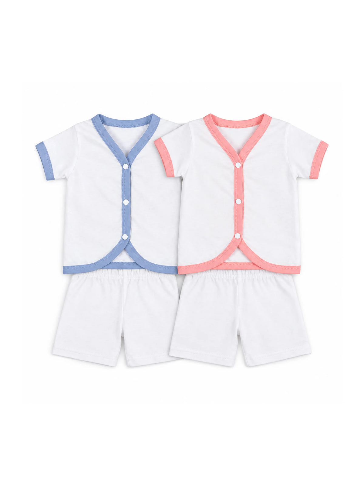 Baby Half Sleeve Jabla & Shorts 2 Set Combo