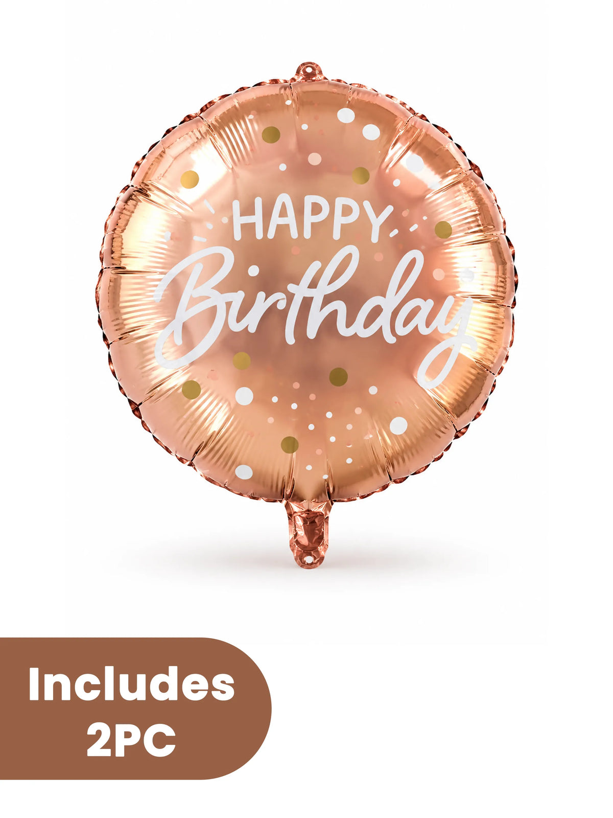 Happy Birthday Foil Balloon Bouquet – 5 Pcs