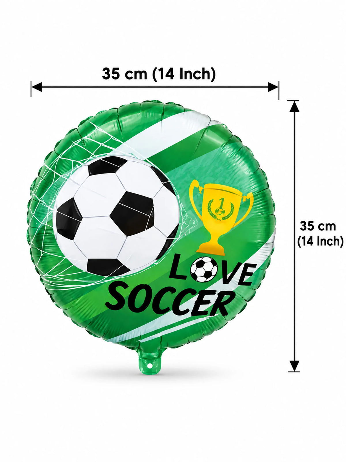 6-Piece Football Theme Foil Balloon Bouquet