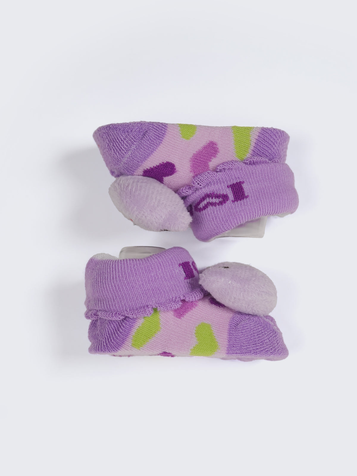 Baby Plush Rattle Socks Football & Bear Design