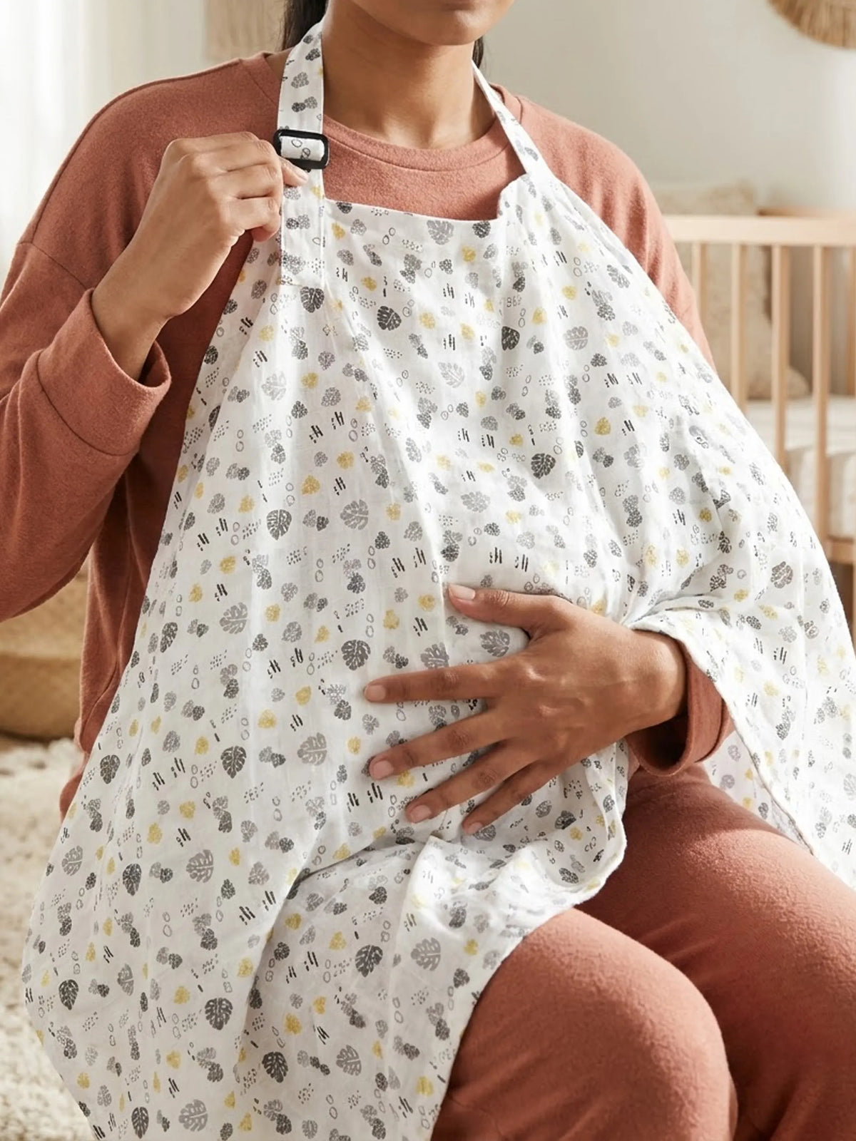 Breastfeeding Cover - Leaf Print