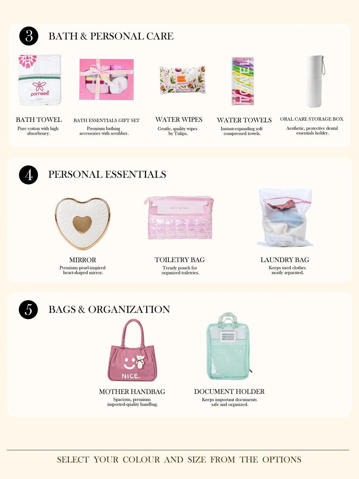 Essential Hospital Bag