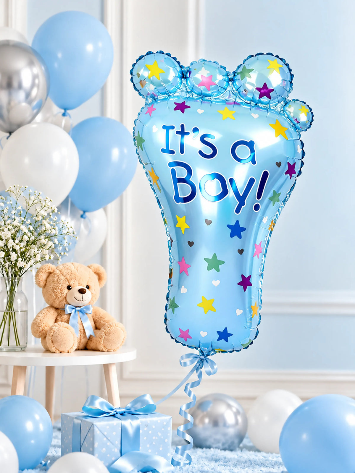 Footprint Foil Balloon - 1 Pc