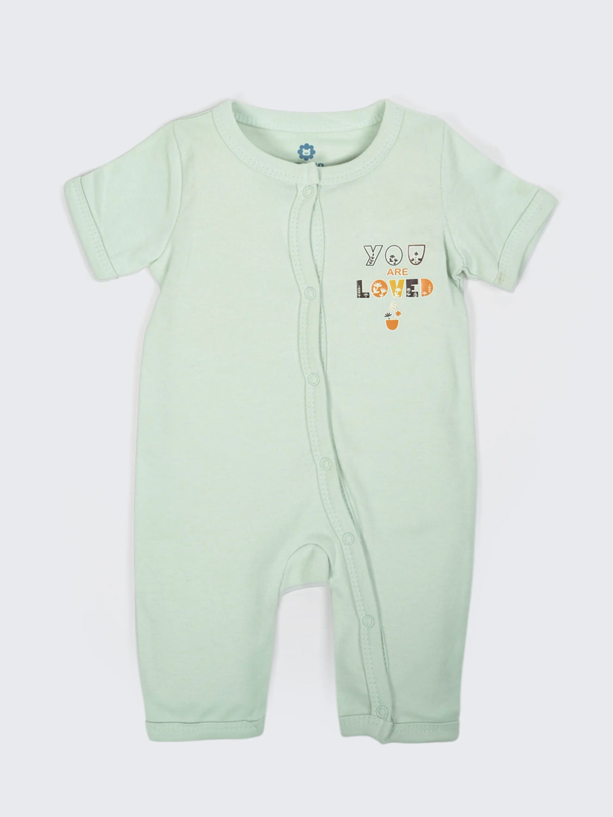 Unisex Baby Solid Jumpsuit