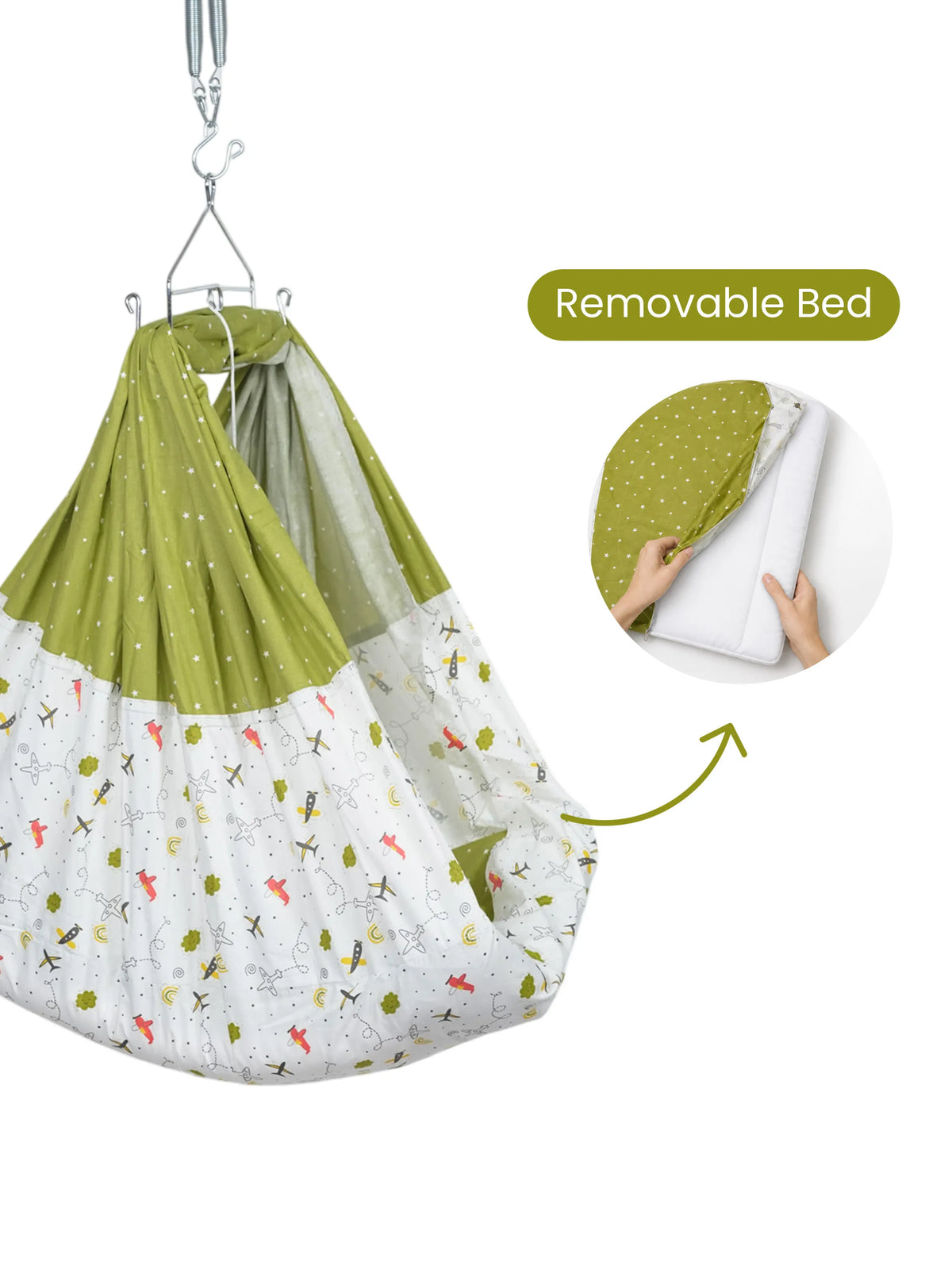 Royale Removable Bed Cradle Combo - Airplane