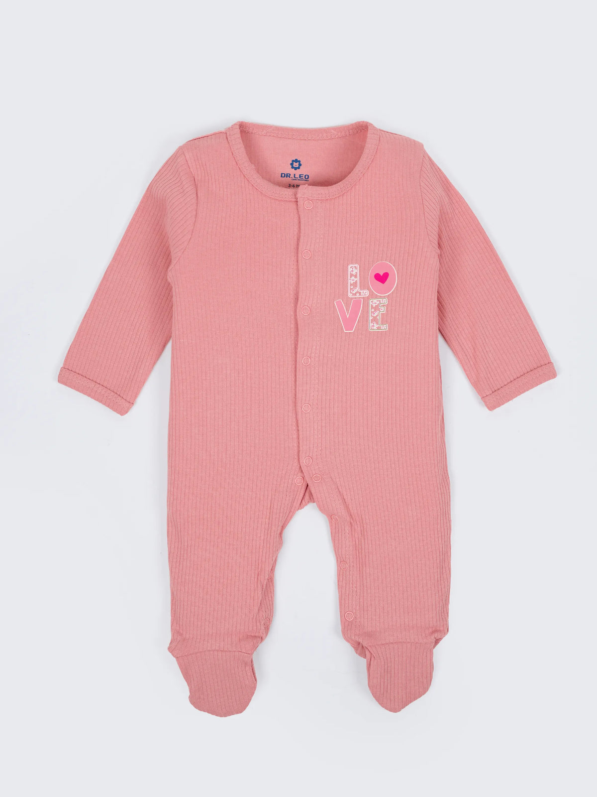 Pink Unisex Baby Sleepsuit - 3-6 Months