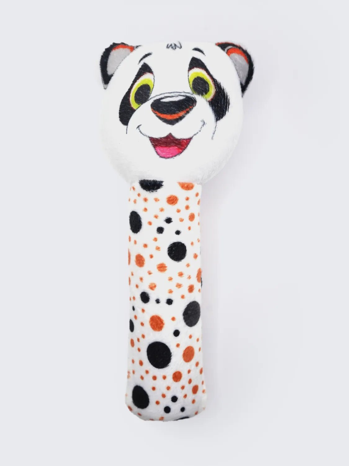 Cute Panda Plush Baby Rattle Toy – Soft Handheld