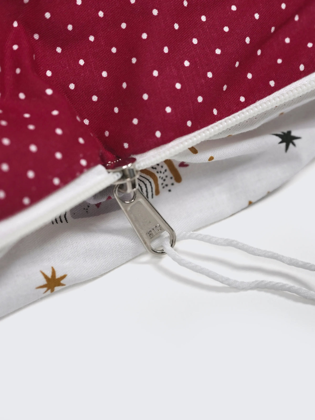 Queen Removable Bed Cradle/Thottil/Jhula Combo - Rainbow Print