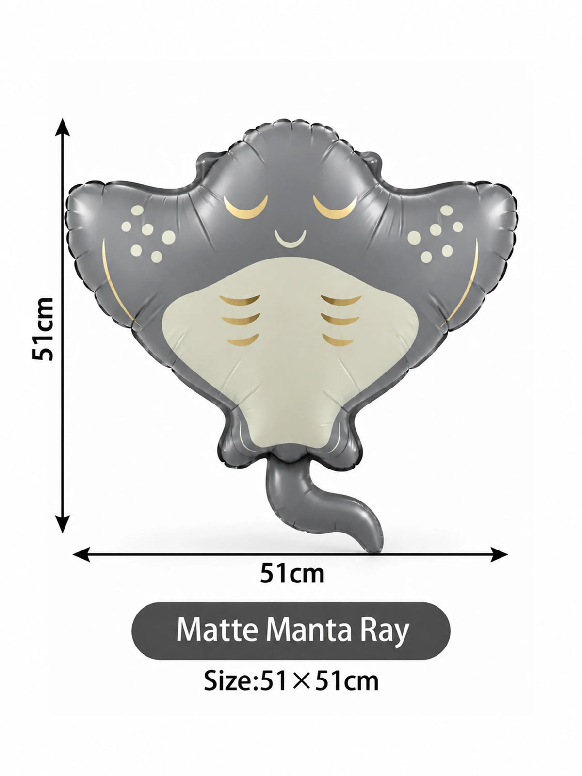 Ocean Theme Foil Balloon Set – 10 Pcs, Sea Animals