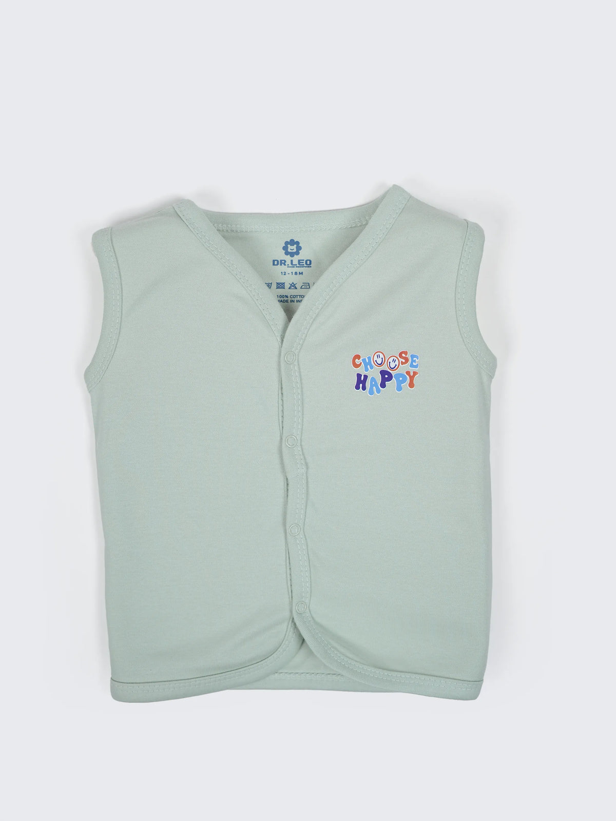 Baby Cotton Sleeveless Vest 3 Piece Combo