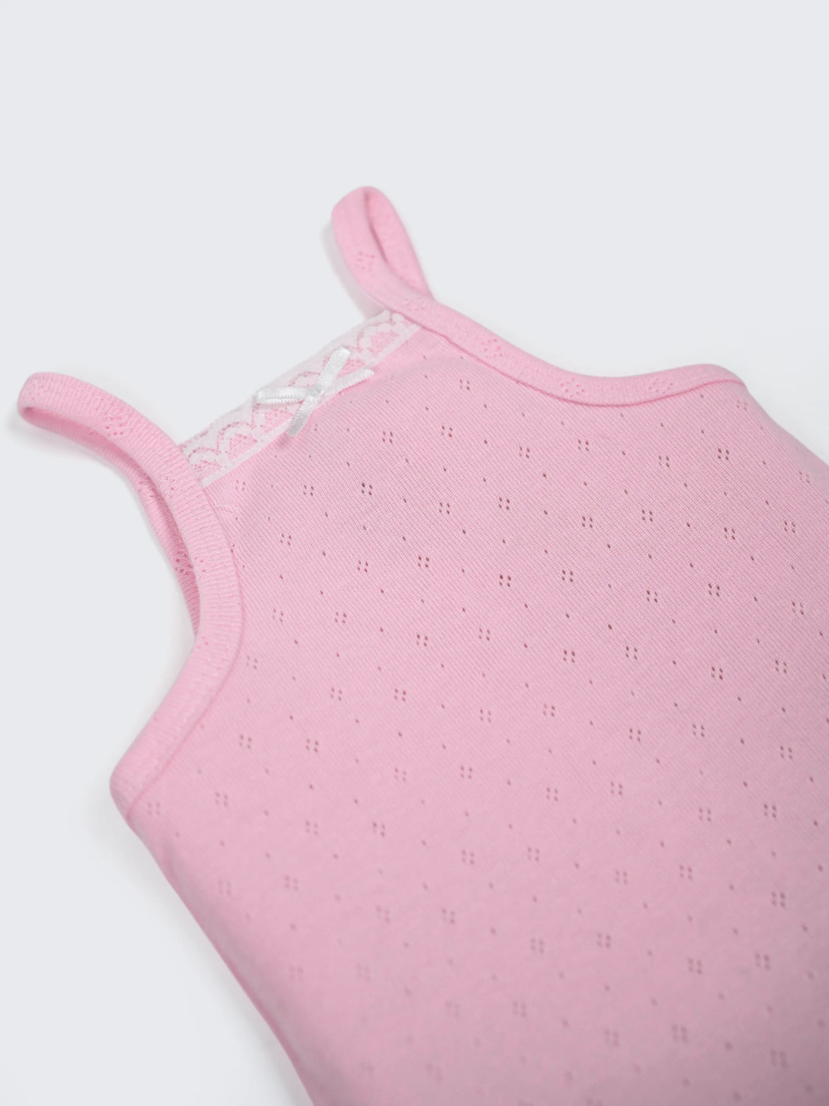 Baby Girls Cotton Camisole Bodysuit 2-Piece Combo