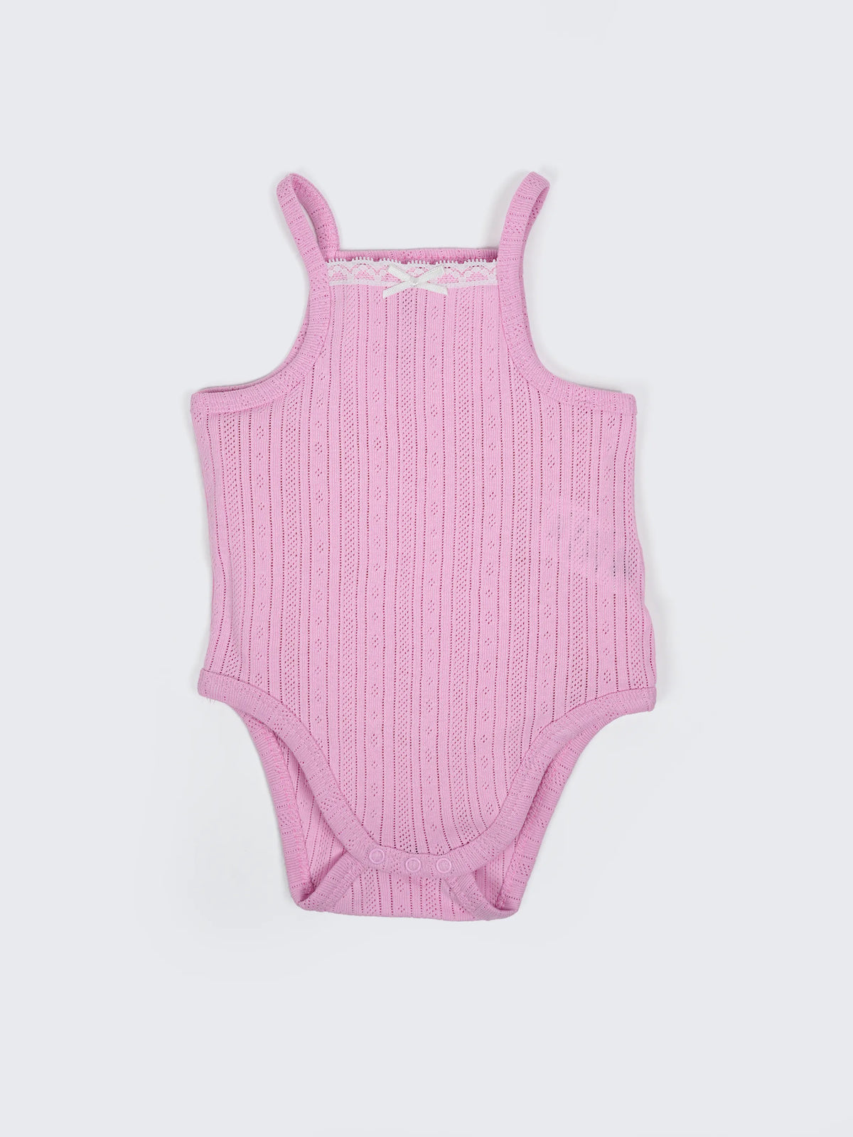 Baby Girls Cotton Sleeveless Bodysuit 3-Piece Combo