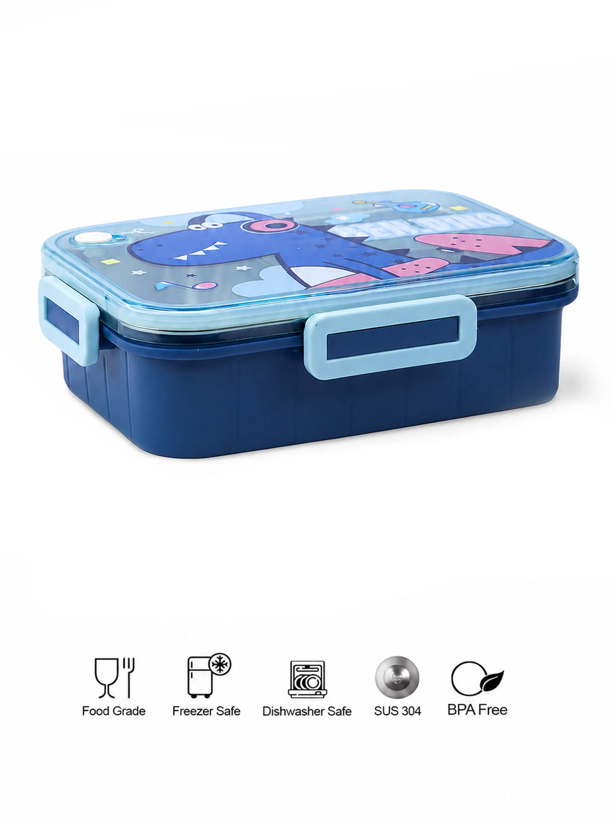 Kids 304 Stainless Steel Bento Lunch Box