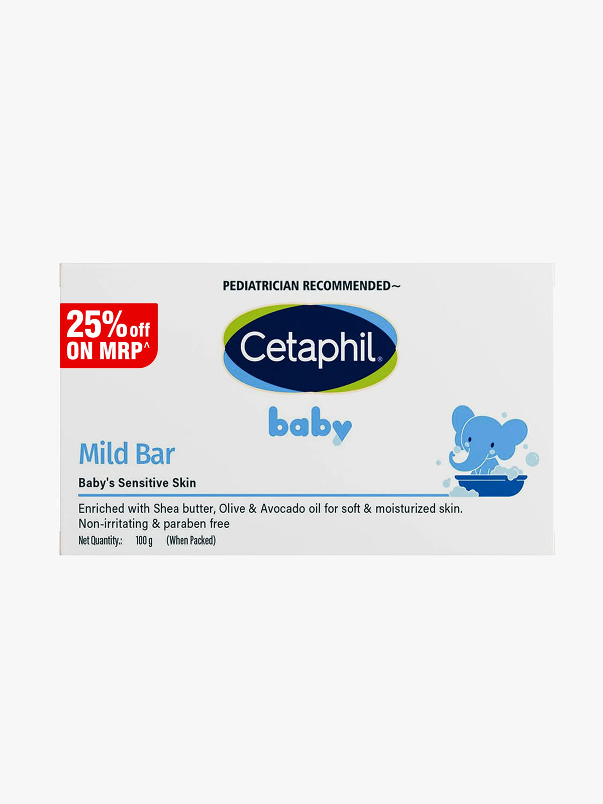 Baby Mild Cleansing Bar with Shea Butter