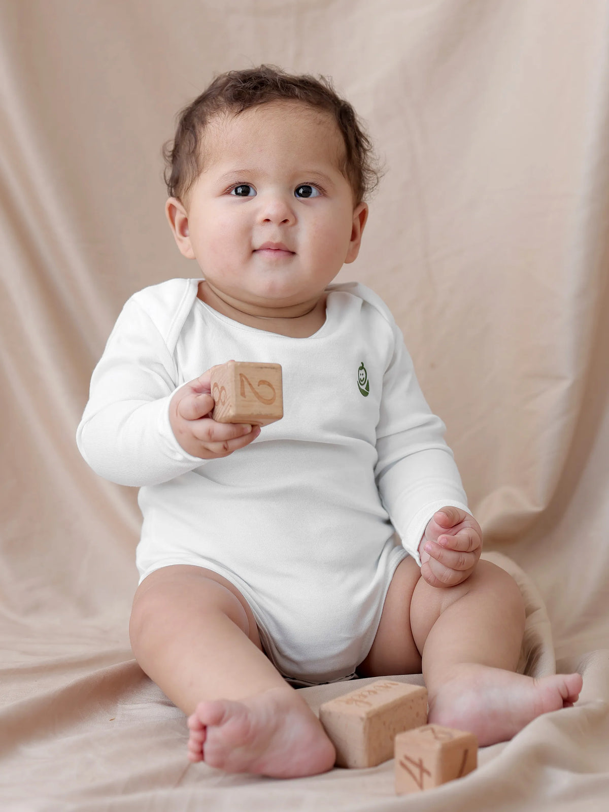 6-Piece Essential White Bodysuit Combo – Long & Short Sleeves