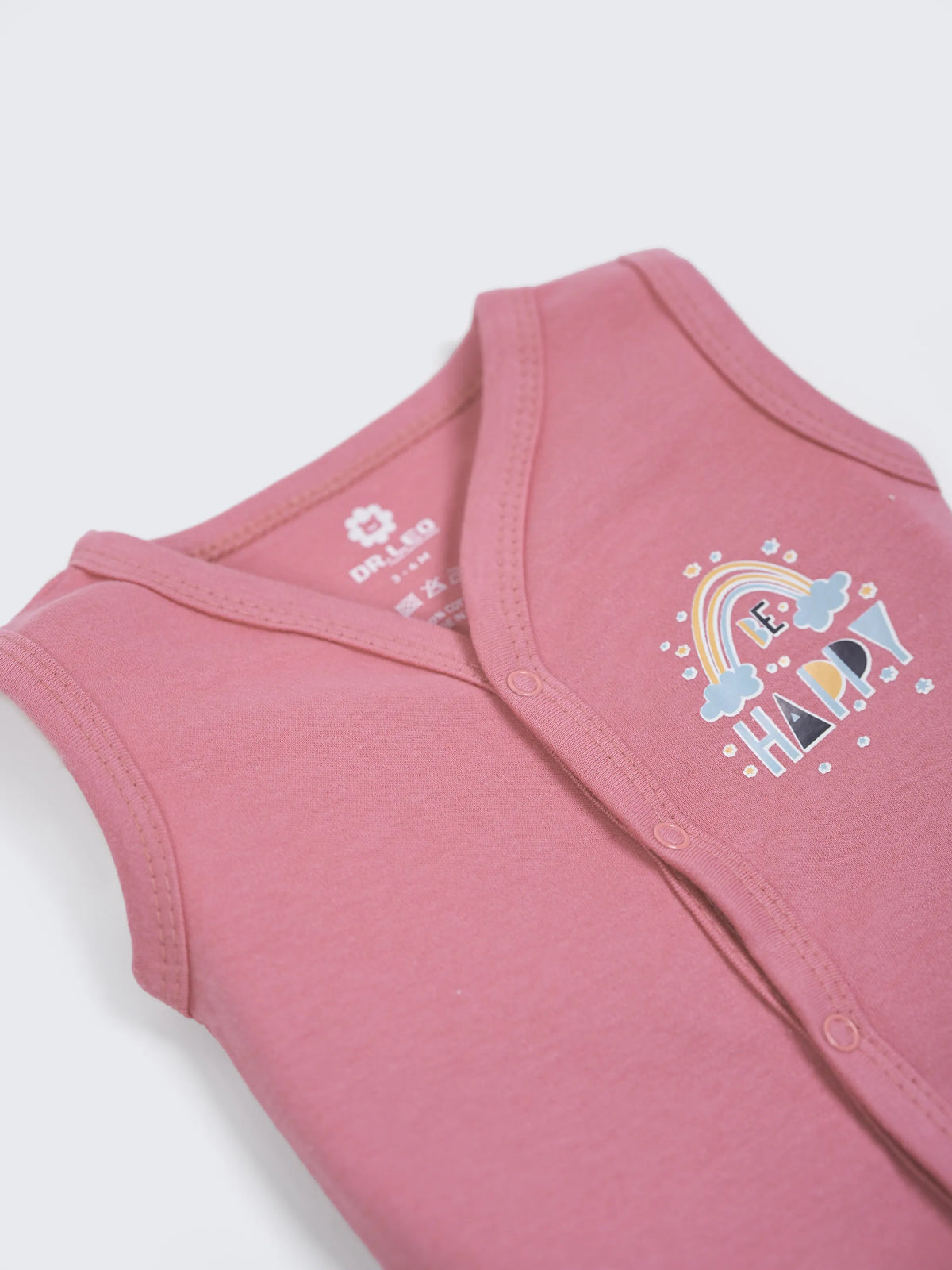 3-Piece Baby Cotton Sleeveless Vest Combo