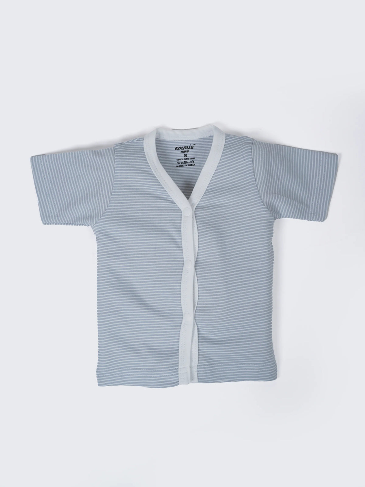 Baby Striped Half Sleeve Jabla & Shorts Set