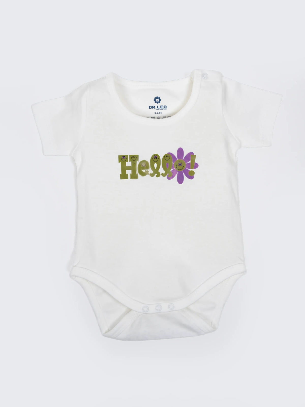3-Piece Baby Cotton Bodysuit Combo - 3-6 Months