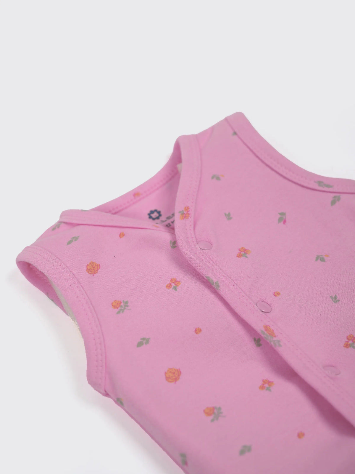 Baby Pink Floral Jabla & Shorts Set