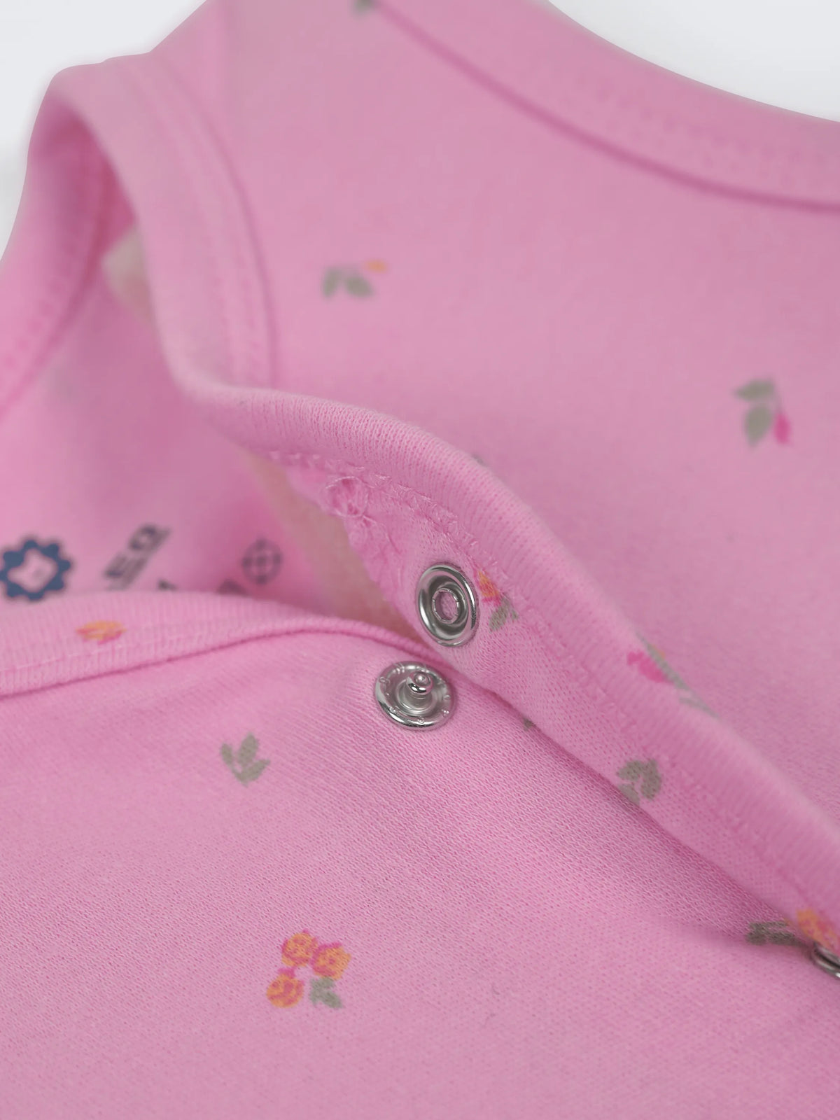 Baby Pink Floral Jabla & Shorts Set