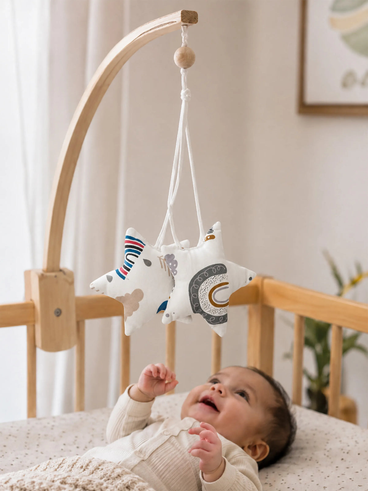 Baby Crib Hanging Star - Pack of 2