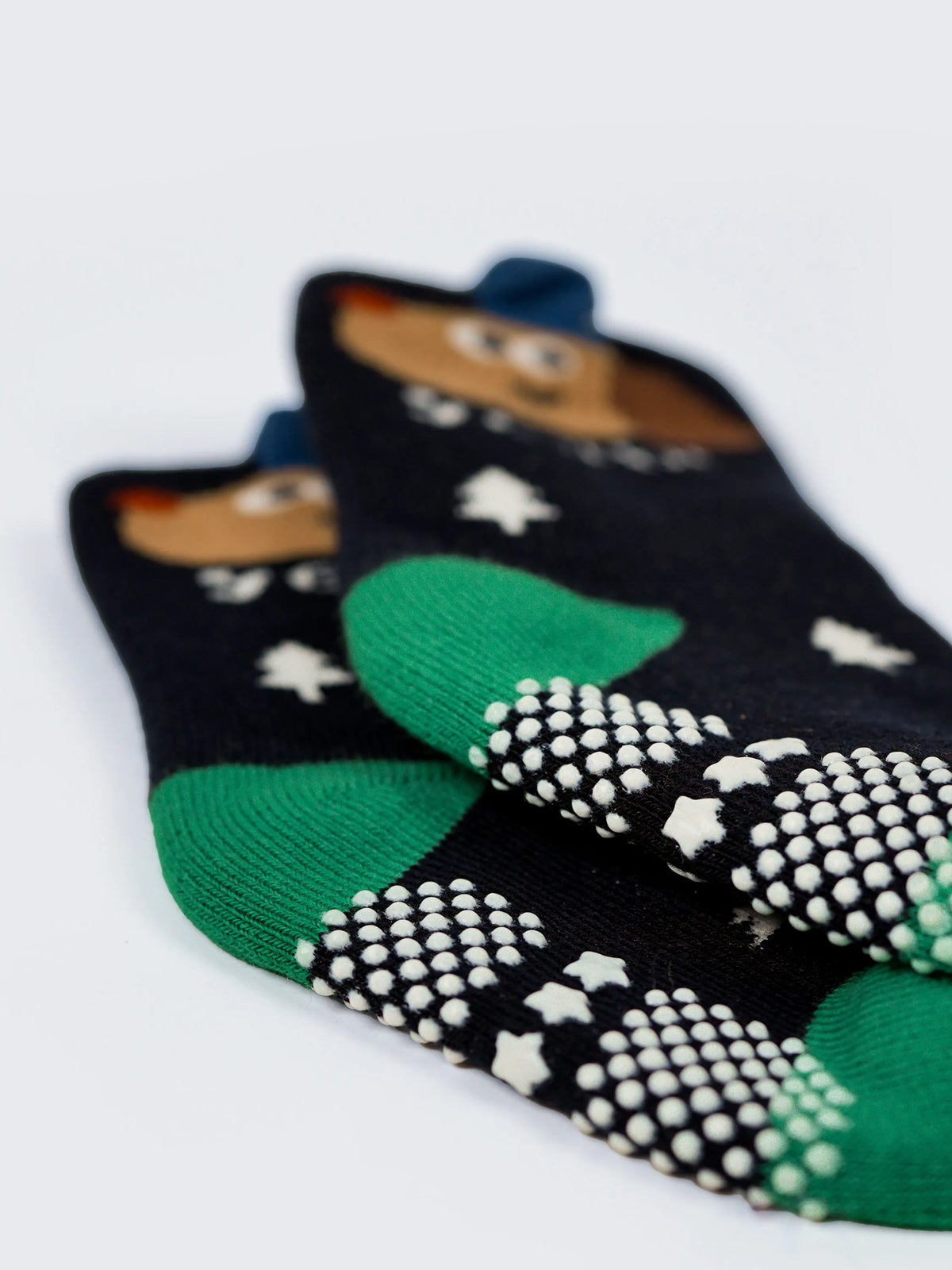 Kids Anti-Slip Cotton Socks – Pack of 2