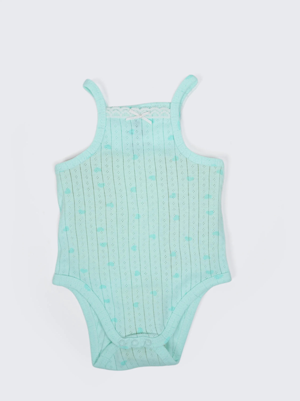 Baby Girls Cotton Sleeveless Bodysuit 3-Piece Combo