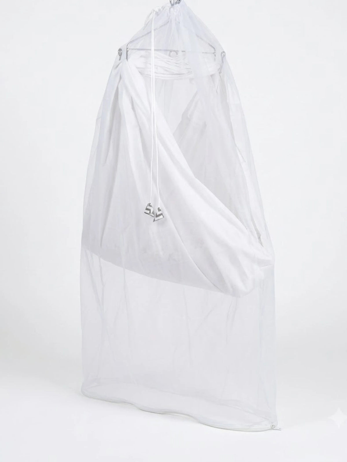 Cotton Baby Cradle Net – White