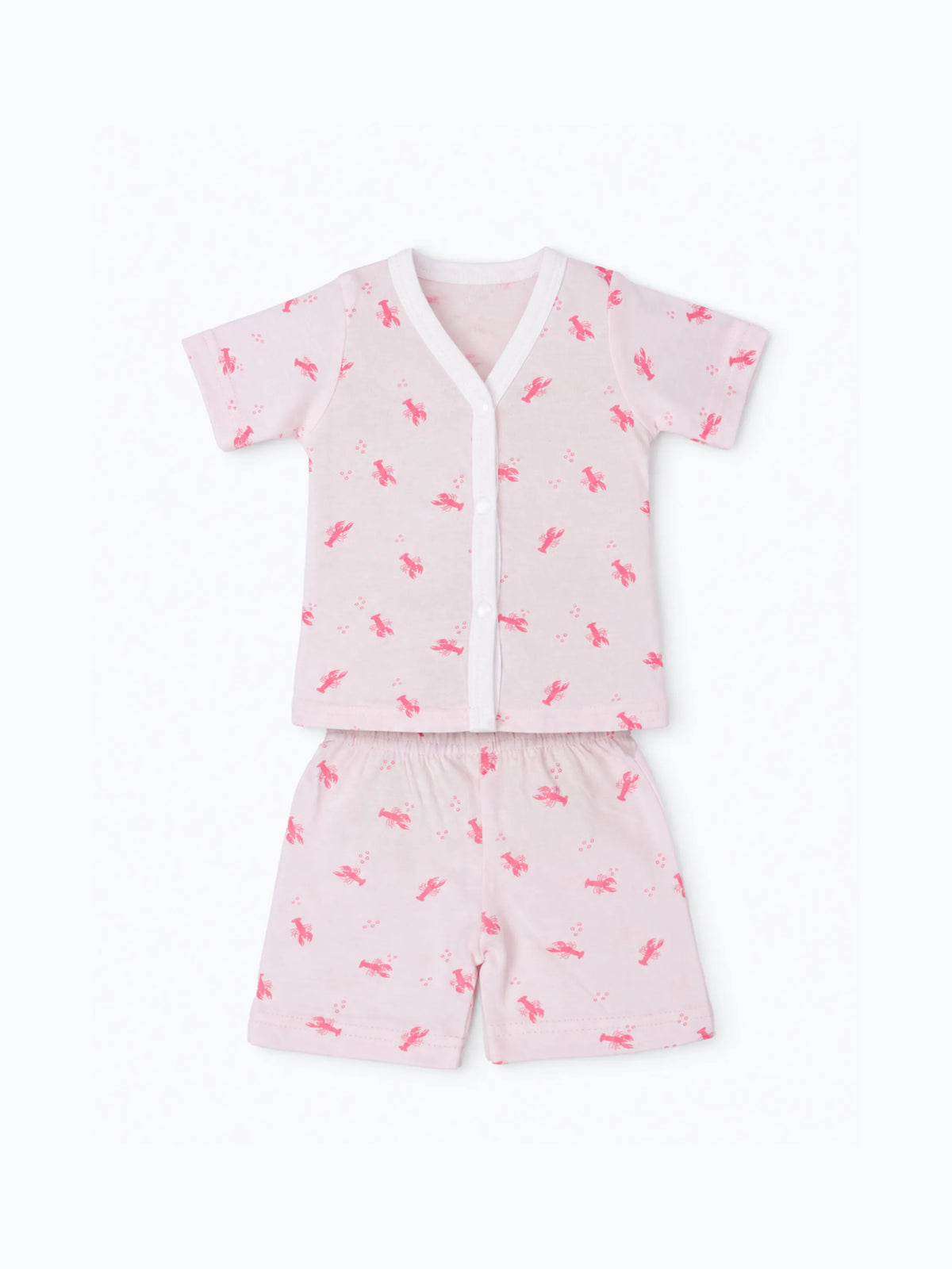 Baby Printed Half Sleeve Jabla & Shorts Set