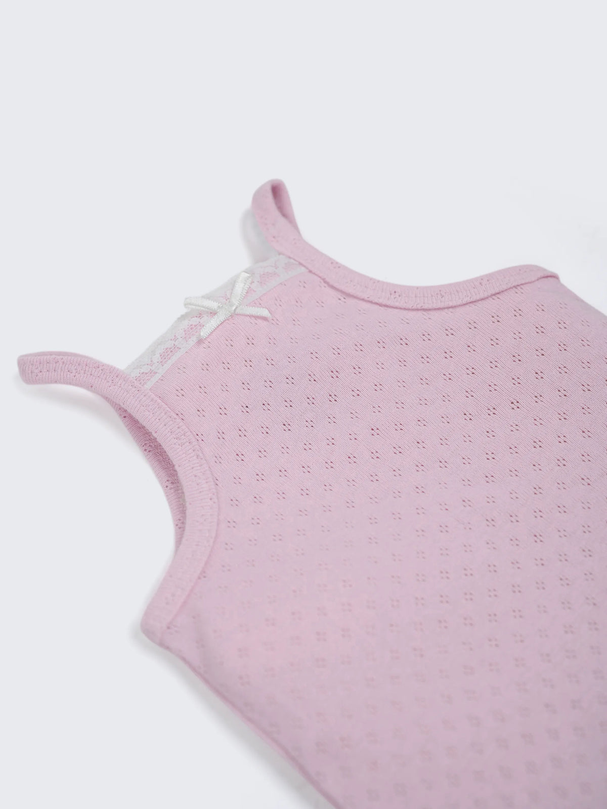Baby Girls Cotton Camisole Bodysuit 2-Piece Combo