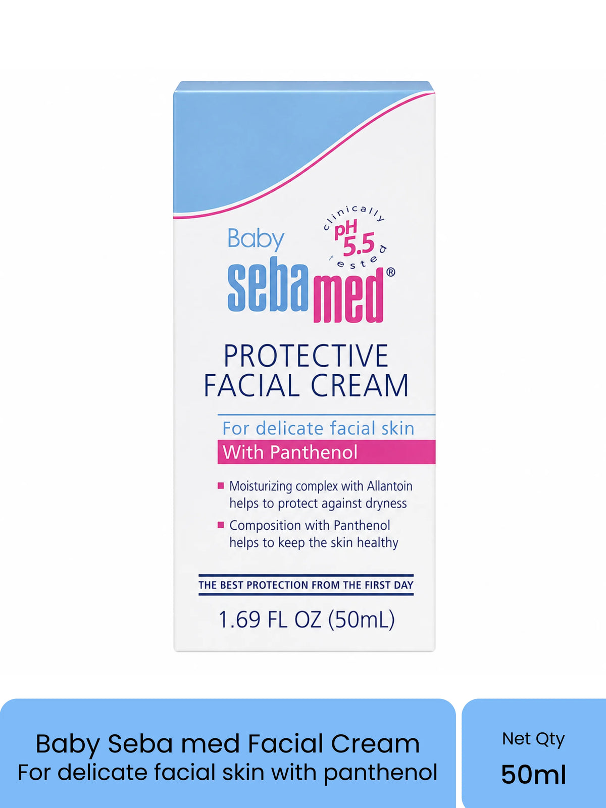Baby Protective Facial Cream with Panthenol – 50ml