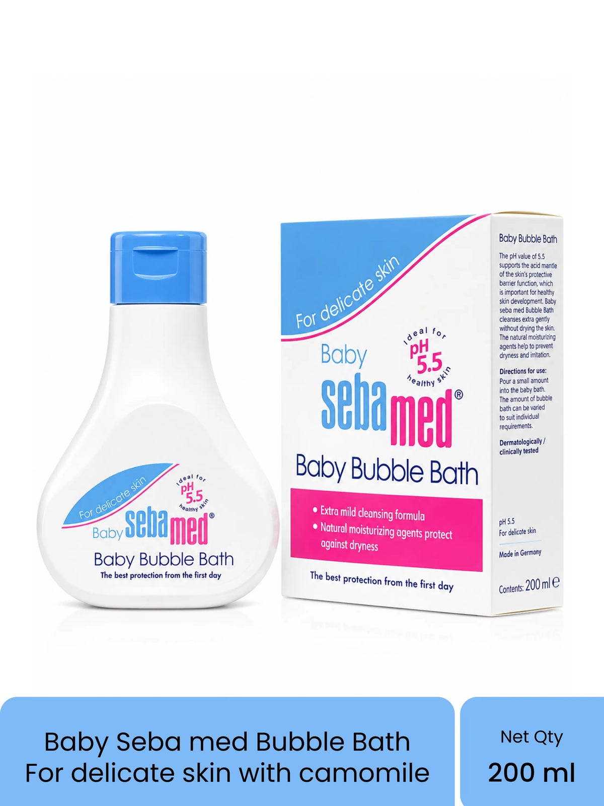 Baby Bubble Bath with Camomile – 200ml