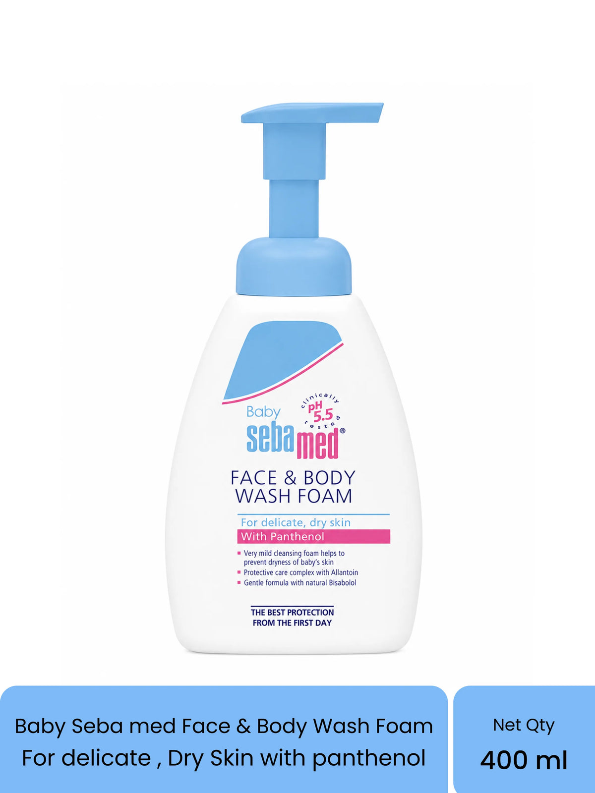 Baby Face & Body Wash Foam – 400ml