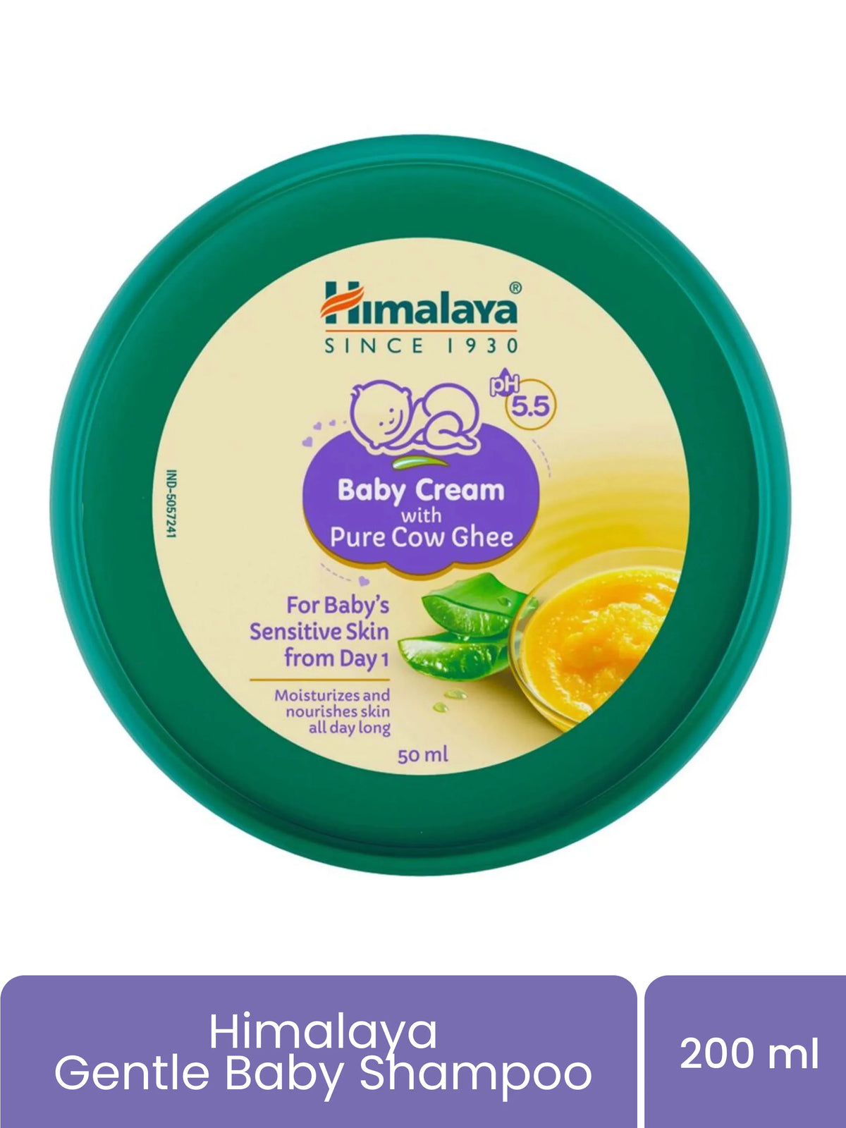 Baby Cream with Pure Cow Ghee – 50 ml