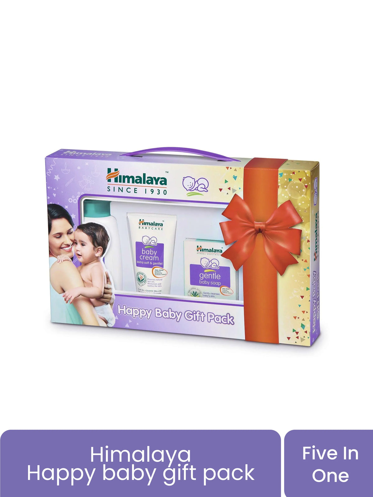 Happy Baby Gift Pack – 5 in 1 Baby Care Kit