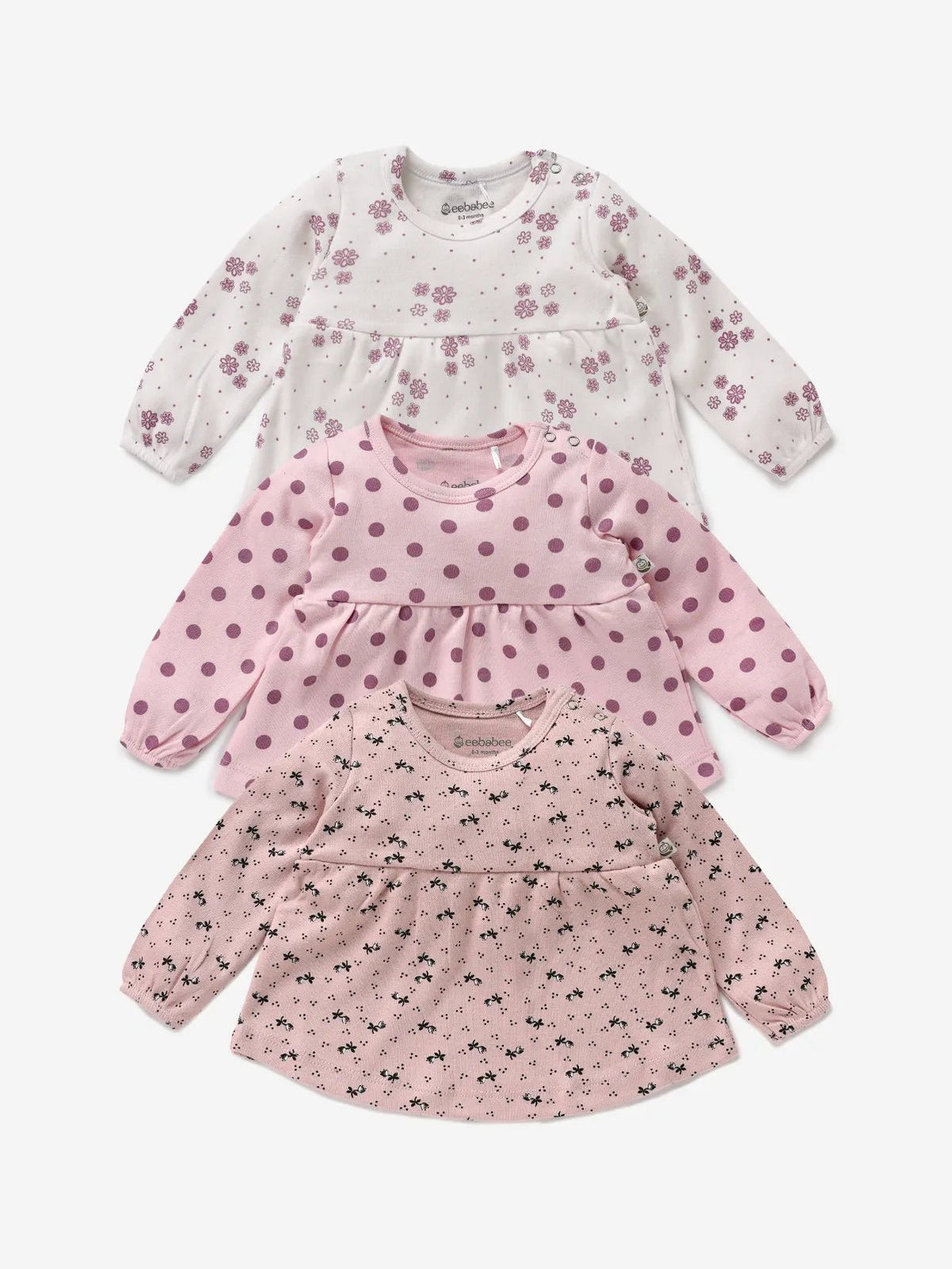 GIRLS FROCK 3 PCS