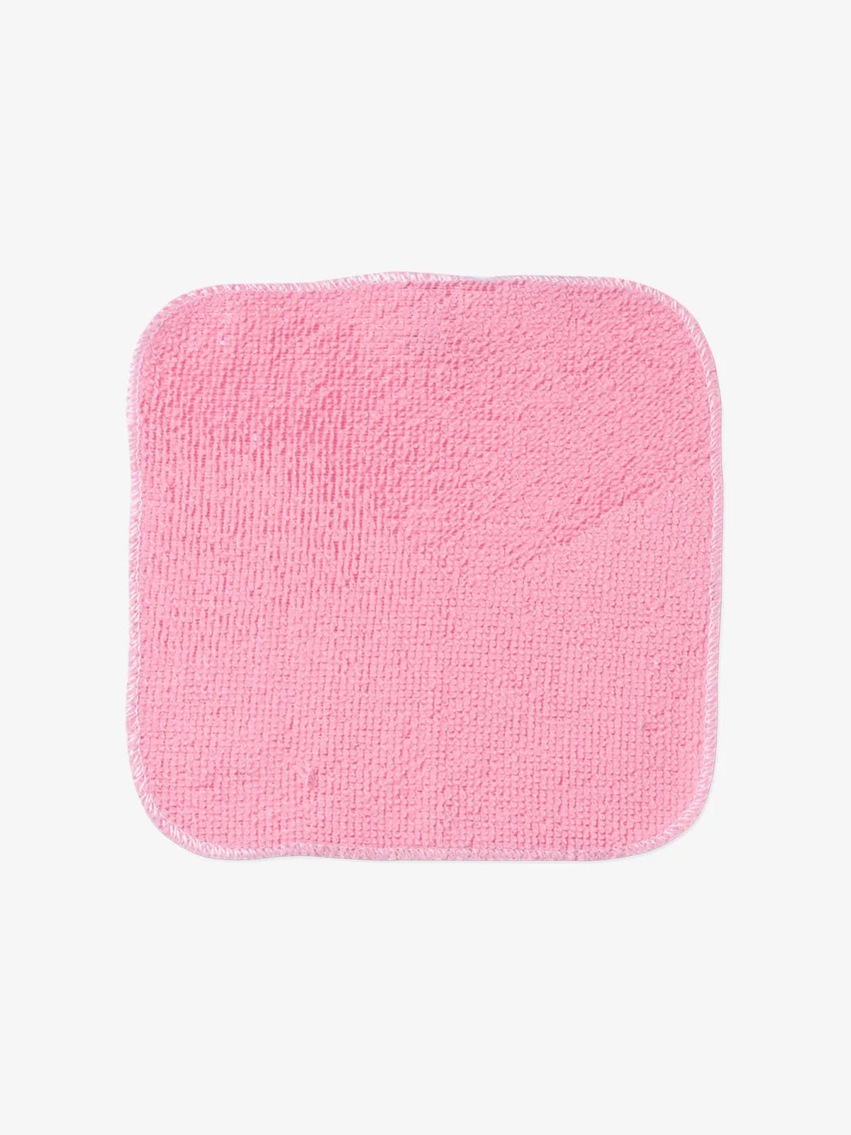 White & pink washcloth combo for baby boys & girls