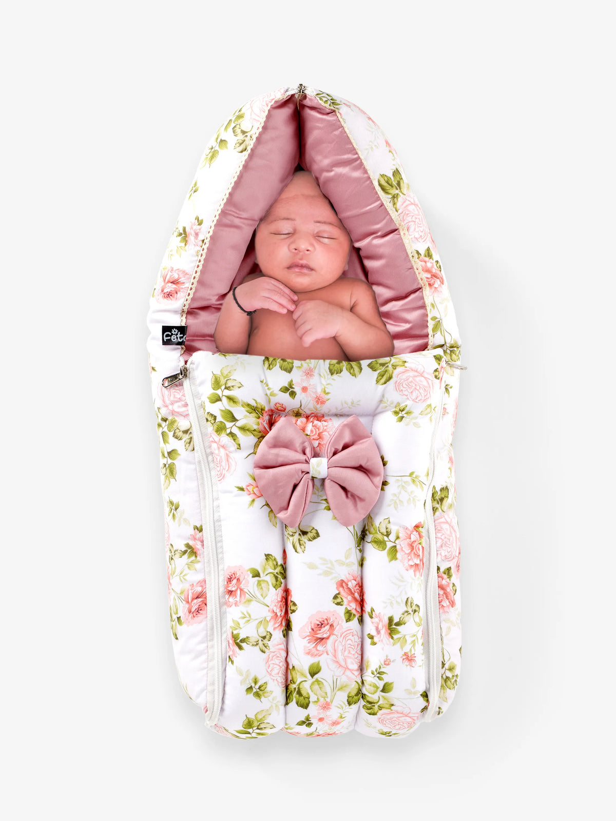 Premium Floral Carry Nest for New Born